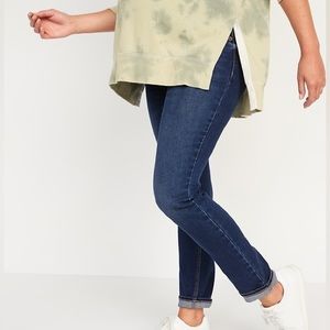 Old Navy Maternity Side Low Panel Straight Boot Jeans